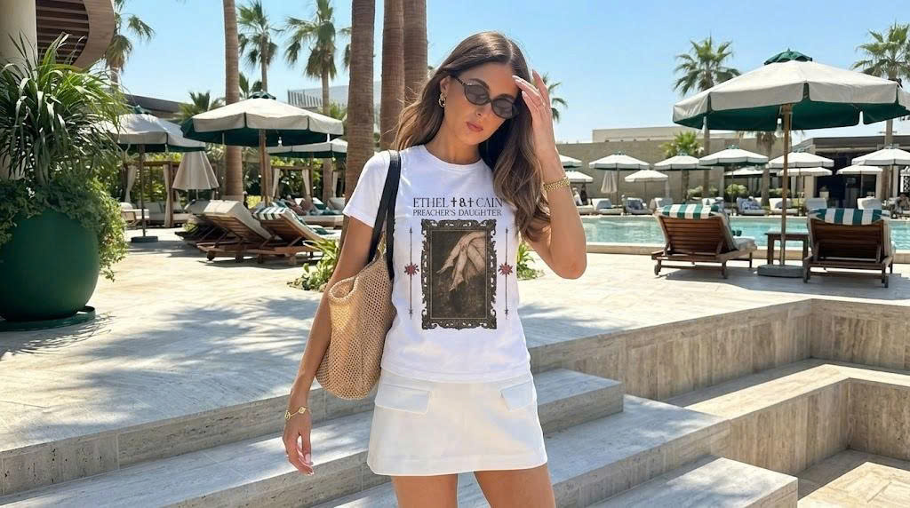 Ethel Cain Preacher Daughter Frame Star Tee