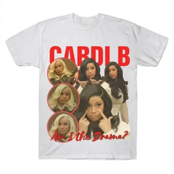 Cardi B Am I The Drama Meme T-shirt