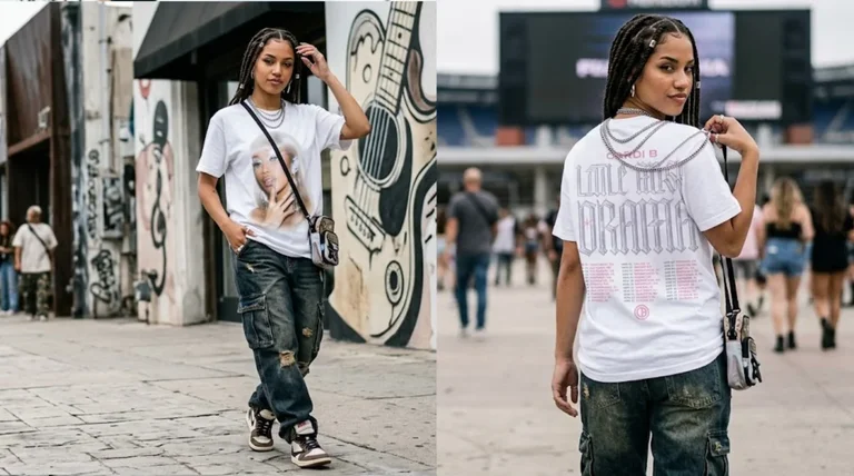 Cardi B Little Miss Drama Diamond Star Tee