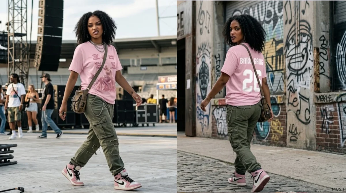 Cardi B Little Miss Drama World Tour Tee 4 Cardi B Little Miss Drama World Tour Tee