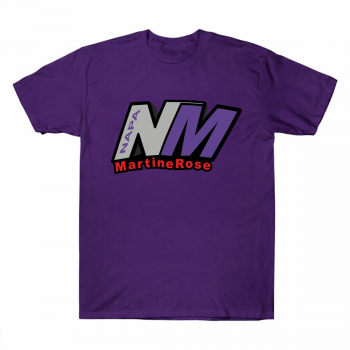 Hailey Bieber Napa NM Purple Graphic Tee