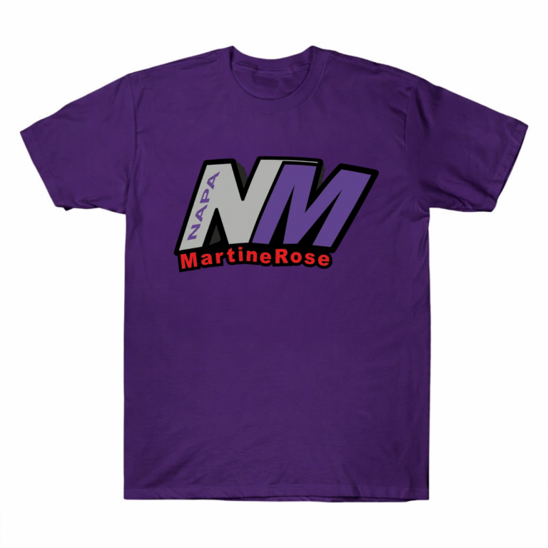 Hailey Bieber Napa NM Purple Graphic Tee