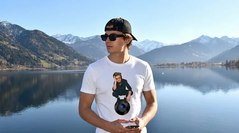 DJO Joe Keery Magic Eight Ball Aesthetic Tee