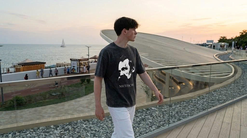 G-Dragon Nietzsche Ubermensch Iconic Star Tee