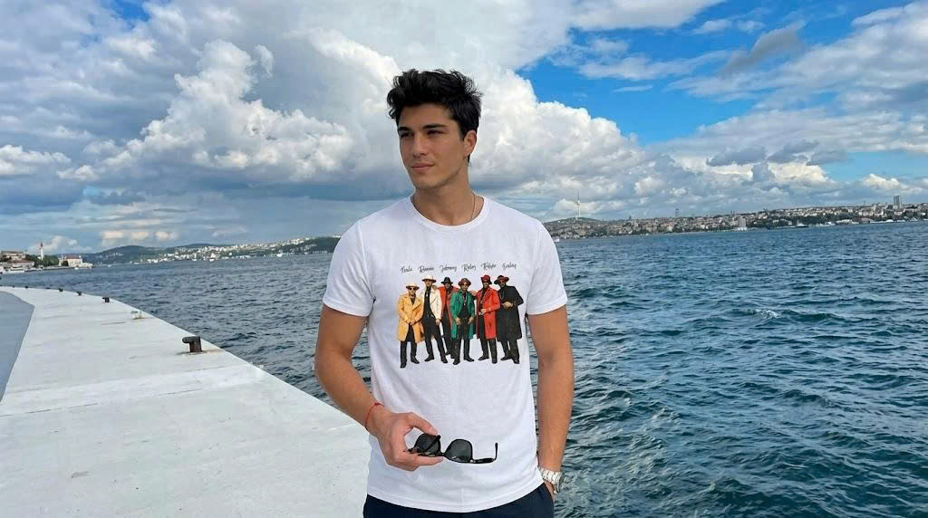 New Edition Group Portrait Retro Iconic Tee