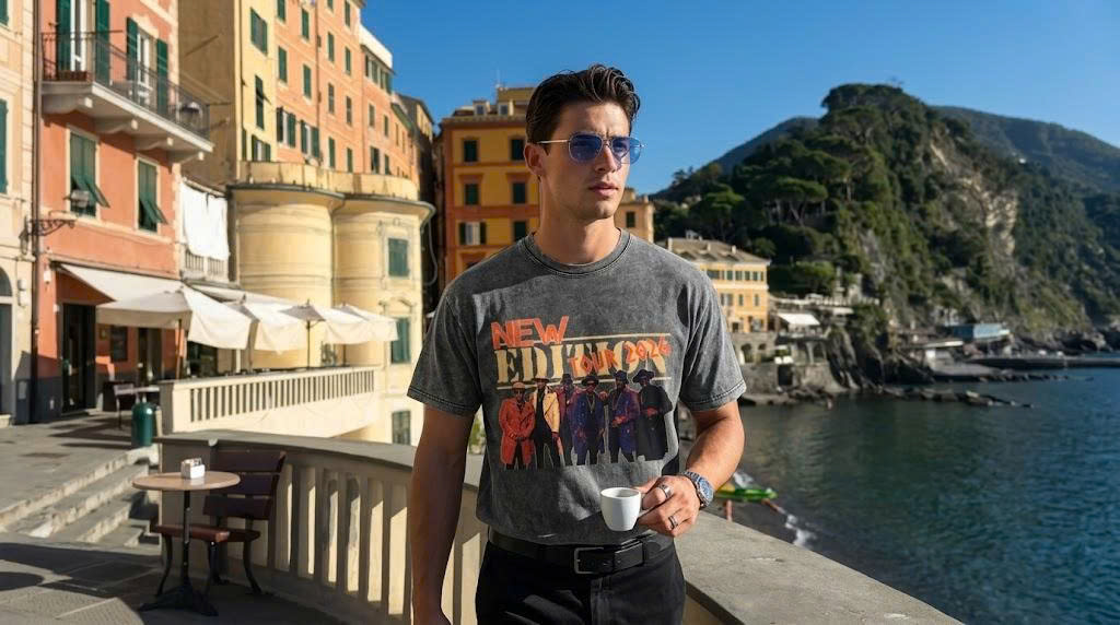 New Edition Tour 2026 Trendy Urban T-shirt