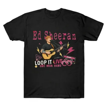 Ed Sheeran Loop It Live One Man Band Tee