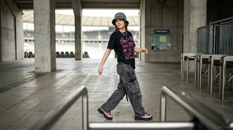 Ed Sheeran Loop Tour Icon Collage Graphic Tee