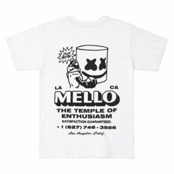 Marshmello Call Now Temple Of Enthusiasm Tee