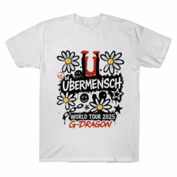 G-Dragon Ubermensch World Tour 2025 T-shirt