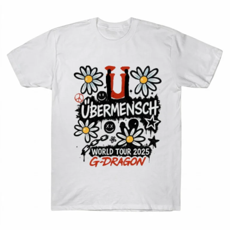 G-Dragon Ubermensch World Tour 2025 T-shirt 3