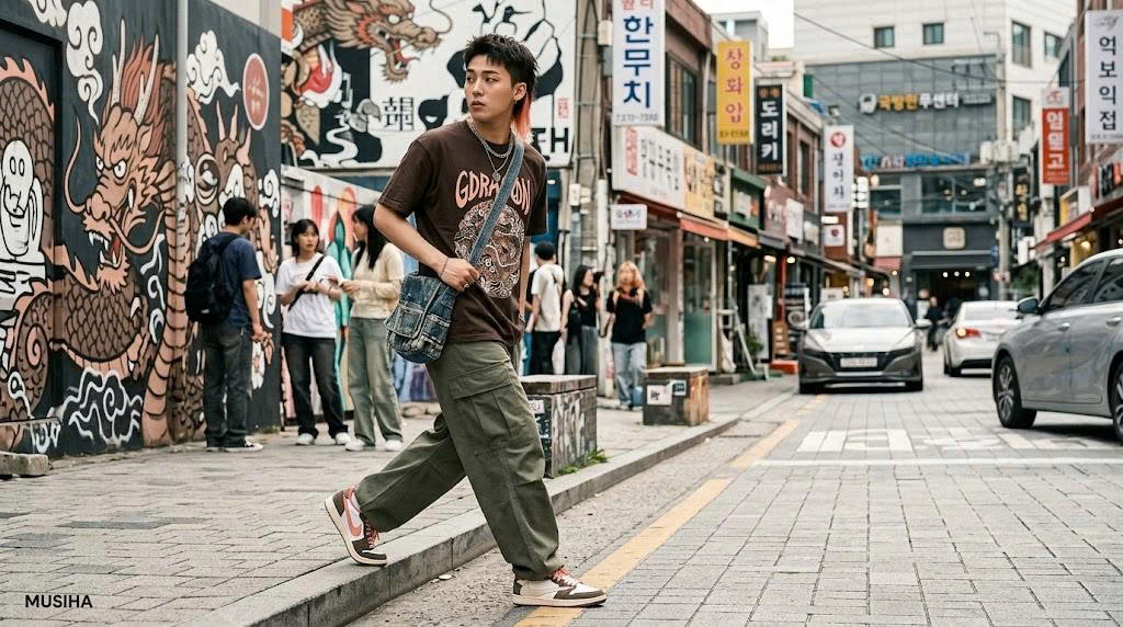 G-Dragon Dragon Year Iconic Star Brown Tee