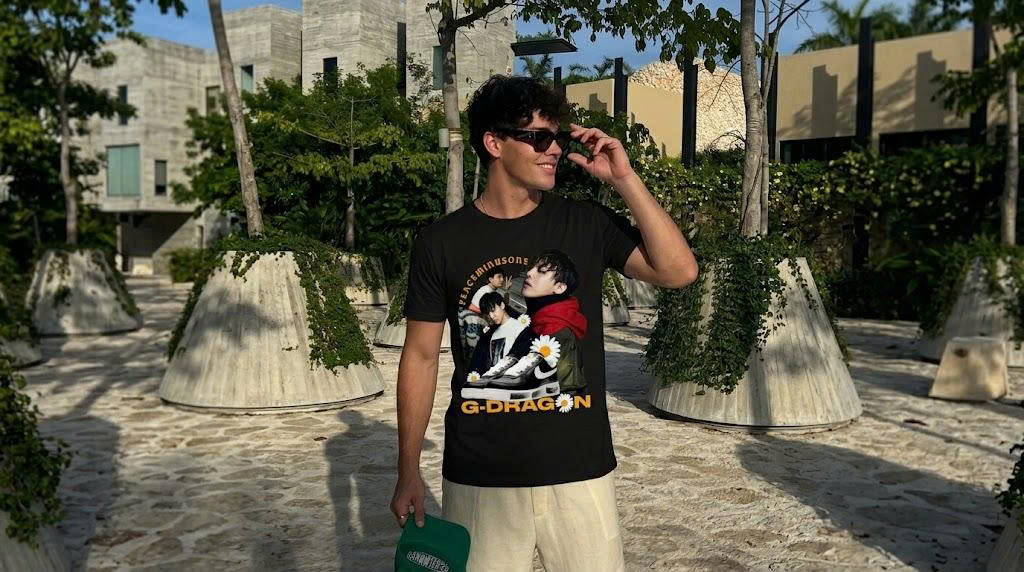 G-Dragon Peaceminusone Iconic Star Collage Tee