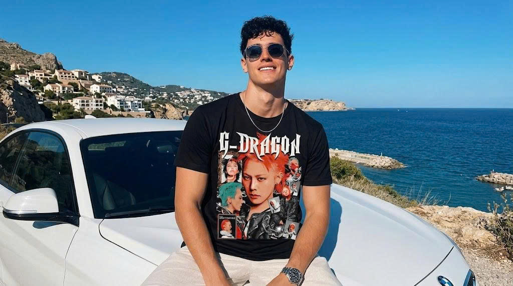 G-Dragon Retro Collage Vintage Style Tee 4 G-Dragon Retro Collage Vintage Style Tee