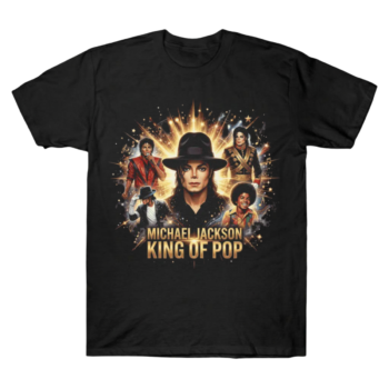 Michael Jackson King of Pop Eras Collage Tee