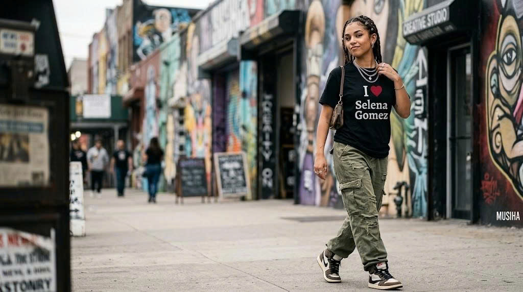 Selena Gomez I Love Iconic Star T-shirt