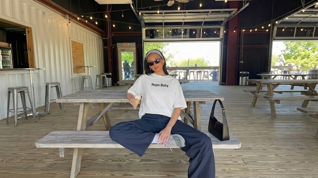 Hailey Bieber Inspired Nepo Baby Graphic Tee