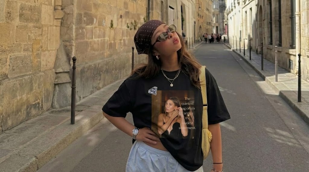 Hailey Bieber Loudest Statement Graphic Tee