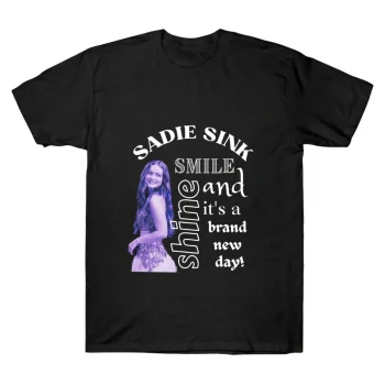 Sadie Sink Smile and Shine Brand New Day Tee