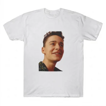 Noah Schnapp Cinematic Smiling Portrait Graphic Tee