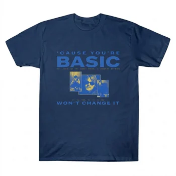 DJO Joe Keery Basic Quote Blue Fresh Piece Tee