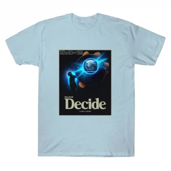 DJO Joe Keery Decide Album Cover Music Wave Tee