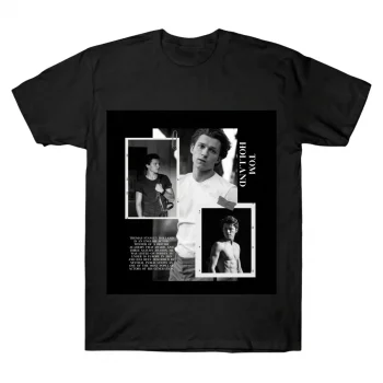 Tom Holland BW Editorial Iconic Star Style Tee
