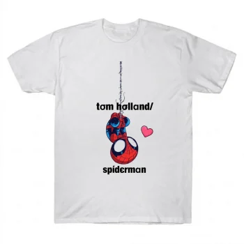 Tom Holland Spiderman Cute Heart T-shirt