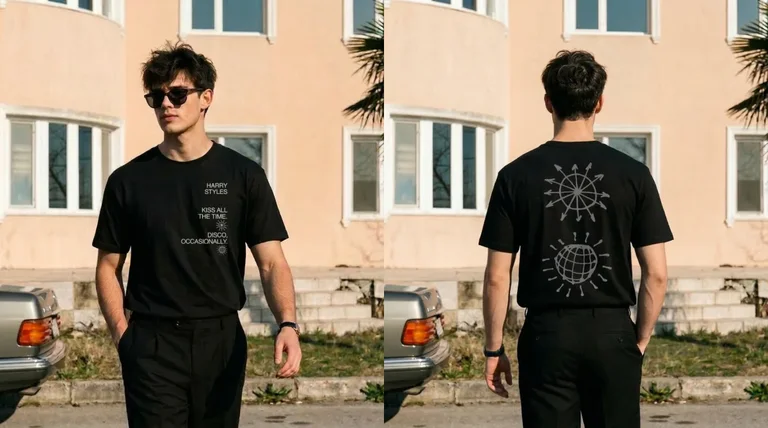 Harry Styles Two-Sided Kiss All The Time Disco Ball Shirt