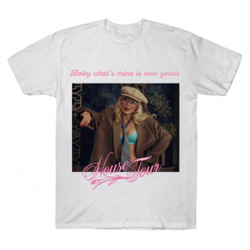 Sabrina Carpenter House Tour Lyric Portrait Tee