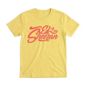 Ed Sheeran Retro Script Division Graphic Tee