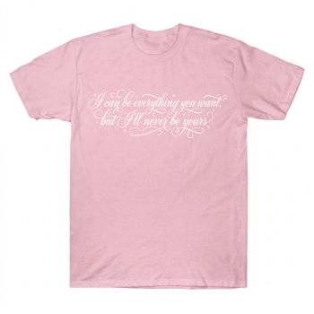 Sabrina Carpenter Never Be Yours Typo Tee
