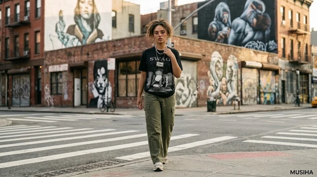 Justin Bieber Swag Fatherhood Vintage Tee