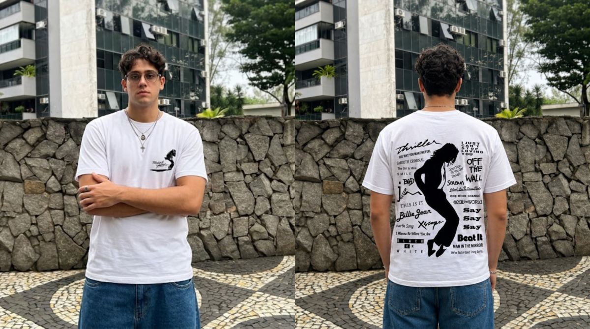 Michael Jackson Legendary Songs Silhouette Tee