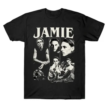 Jamie Campbell Bower 90s Vintage Collage Graphic Tee