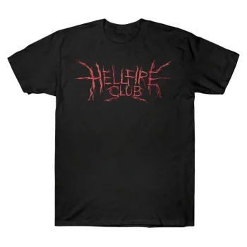 Jamie Campbell Bower Hellfire Club Double Sided T-Shirt