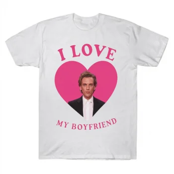 Jamie Campbell Bower I Love My Boyfriend Heart T-Shirt