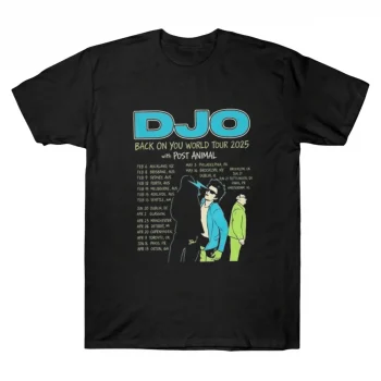 Joe Keery Djo 2025 World Tour Retro Concert Tee