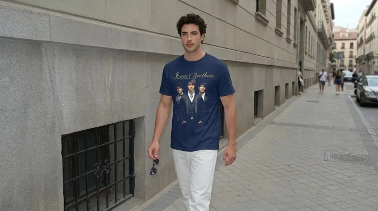 Jonas Brothers Vintage 2007 Tour Iconic Star Tee 4 Jonas Brothers Vintage 2007 Tour Iconic Star Tee