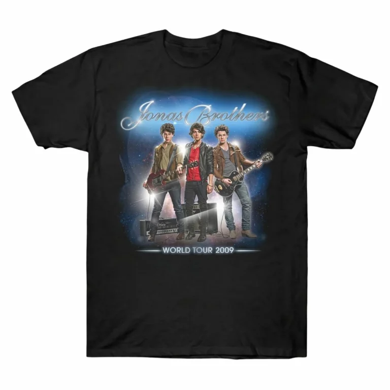 Jonas Brothers World Tour 2009 Vintage Tee 9