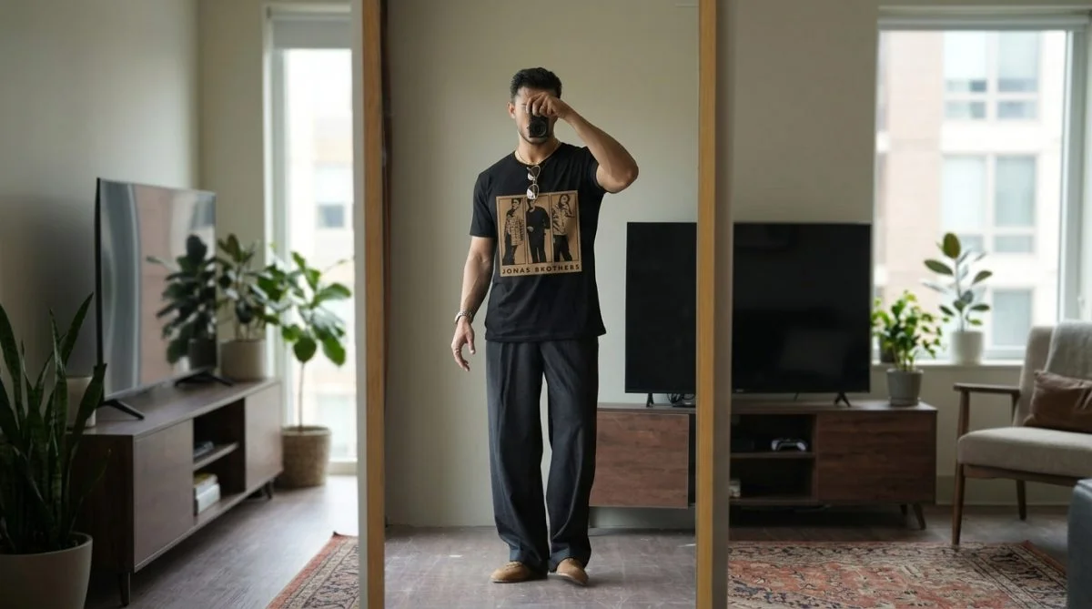 Jonas Brothers Classic Star Beat Iconic Piece Tee 4 Jonas Brothers Classic Star Beat Iconic Piece Tee