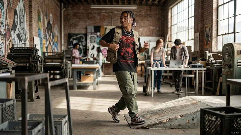 Stranger Things All Friends Welcome Tee 4