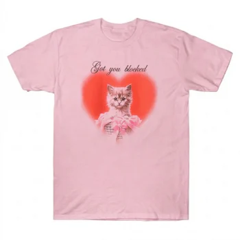 Sabrina Carpenter Got You Blocked Cat Tee