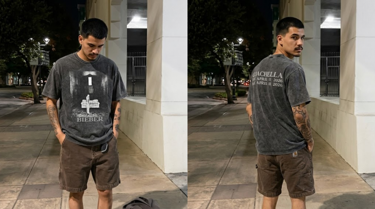 Justin Bieber Bieberchella Vintage Graphic Tee