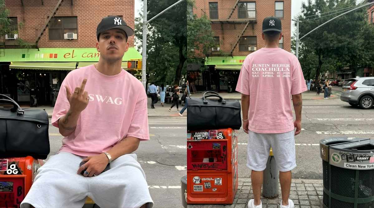 Justin Bieber Coachella Swag Album Tee