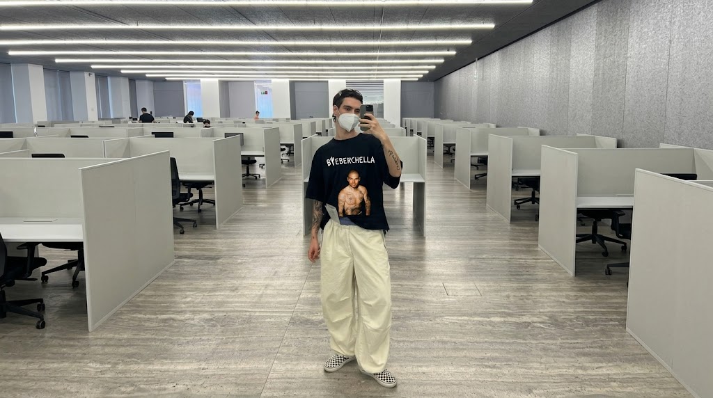 Justin Bieber Bieberchella Coachella Portrait Tee