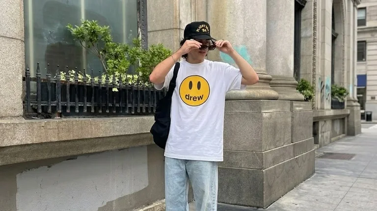 Justin Bieber Drew House Mascot Graphic Tee