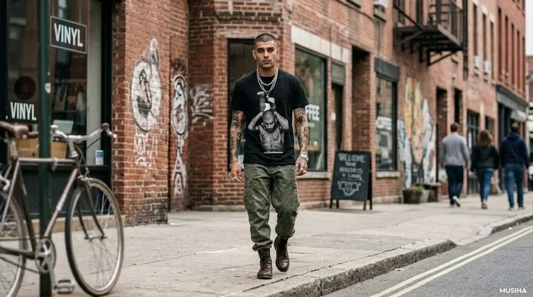 Justin Bieber Swag Fatherhood Graphic Tee