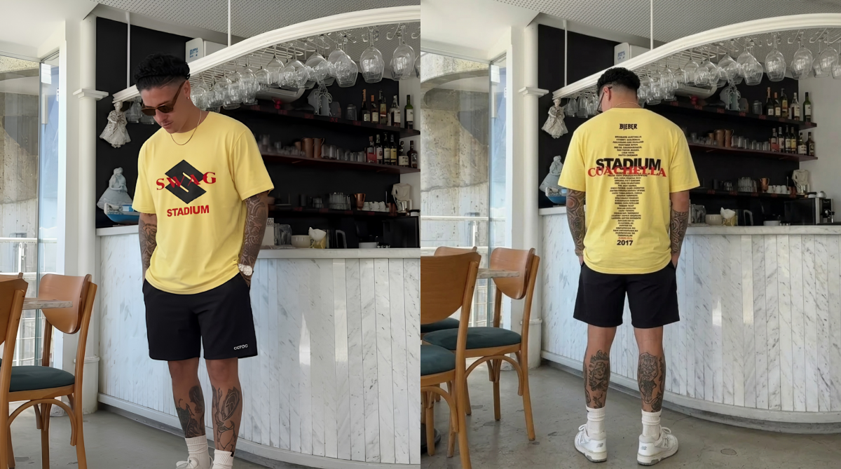 Justin Bieber Coachella Stadium Purpose Era Tee