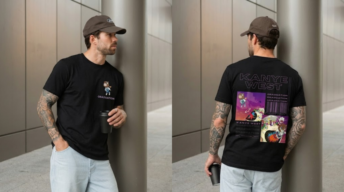 Kanye West Graduation Vintage Graphic Tee 4 Kanye West Graduation Vintage Graphic Tee